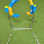 Callieway® „Bounce-O-Tyre Safetysoft FUN 45cmØ“ – Klappbarer Agility Reifen für sicheres Hundetraining