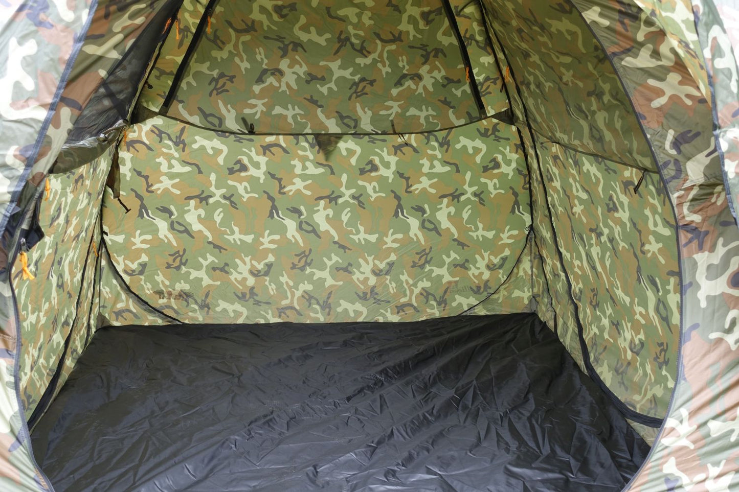 Kwiki® Pop-up Eventzelt „WOODY“ – Camouflage, 225×225 cm
