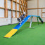 Dog agility dogwalk ramp with yellow contact zone from Callieway