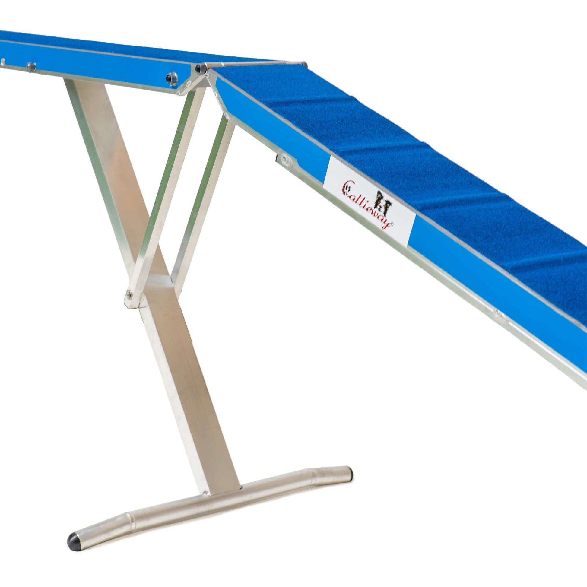 Support leg structure of Callieway dog agility dogwalk