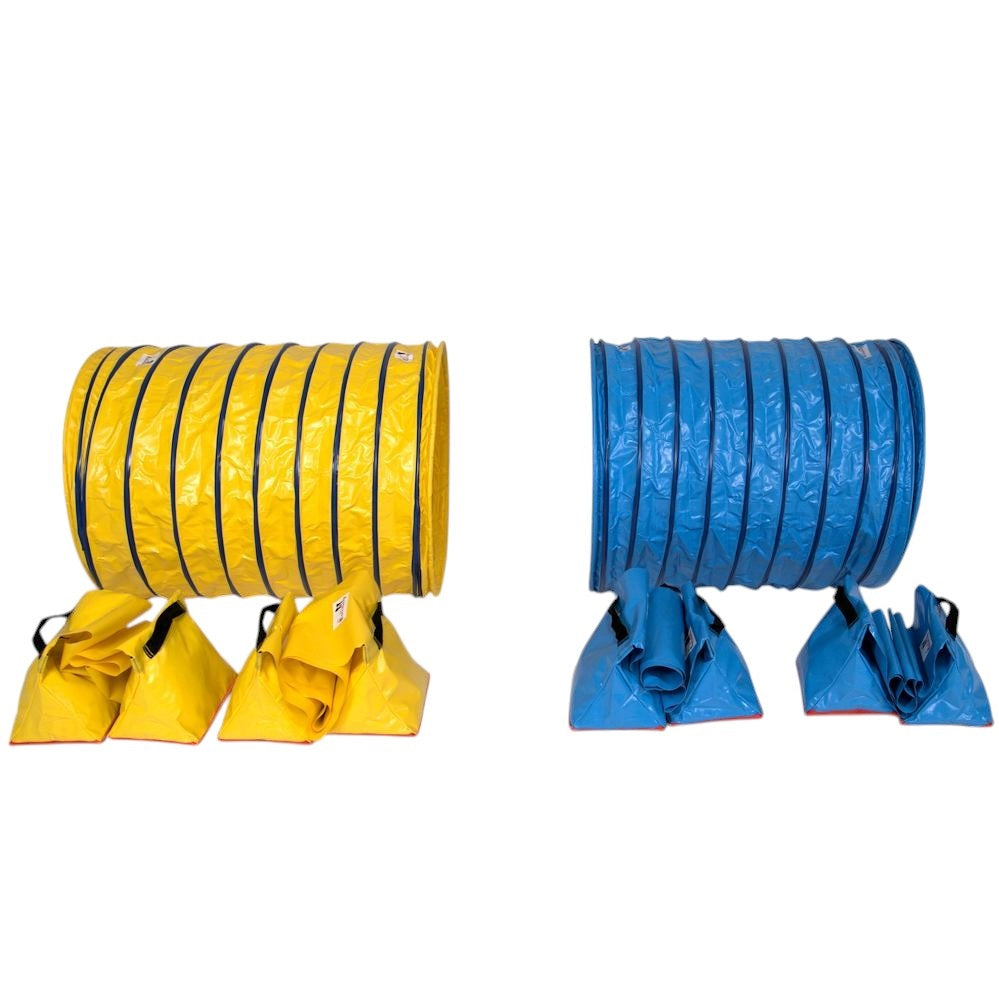 Hoopers Agility Tunnel Set “Profi”– orig. Callieway / Tunnelset (2 Stk. pro Packung) für Hoopers Hundesport "Profi"